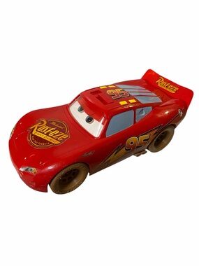 Disney Pixar Cars Lightning McQueen Toy Car Expressions Bar - Eye Movement 14 in
